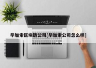 毕加索区块链公司[毕加索公司怎么样]